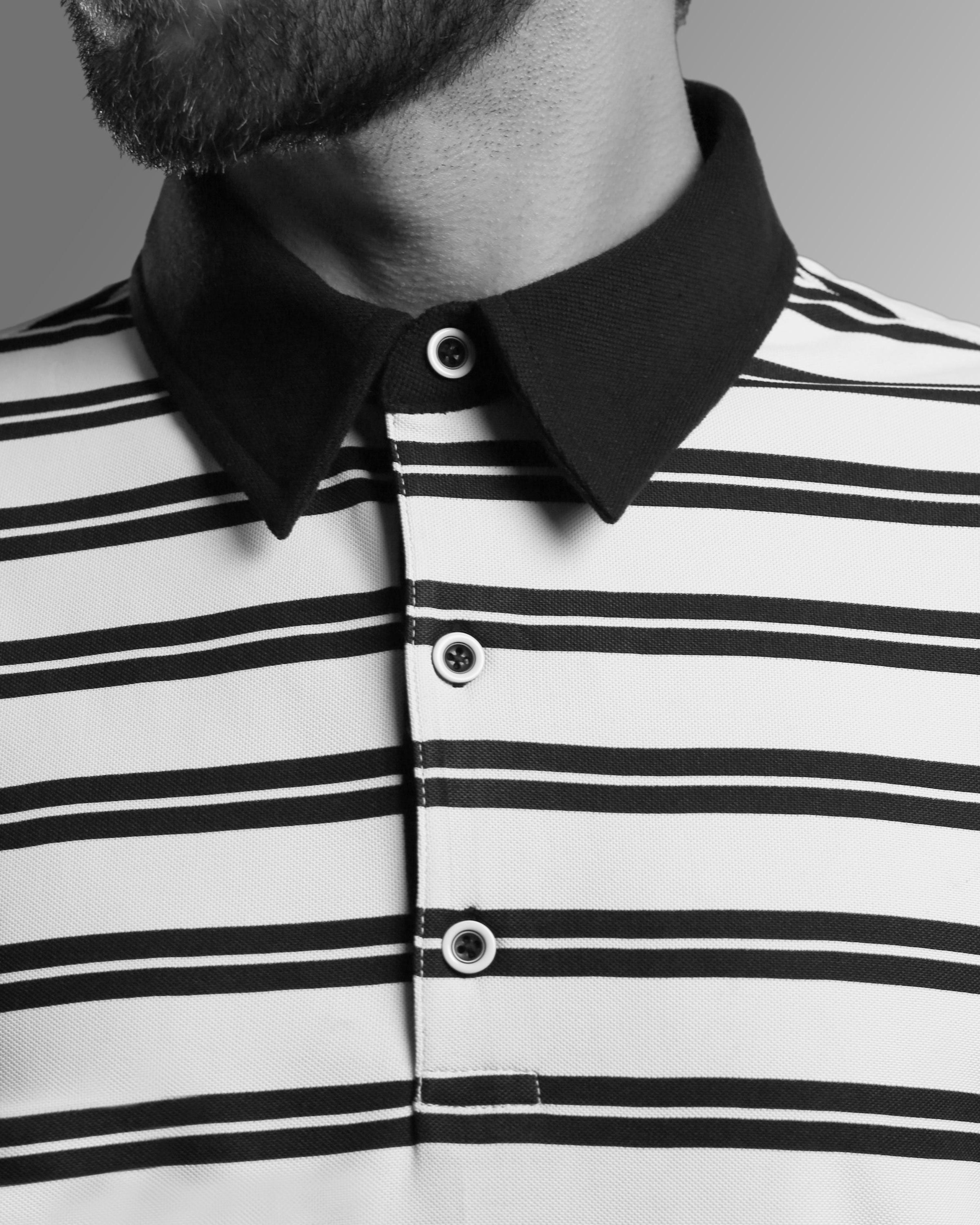 STRIPED GOLF SHIRT