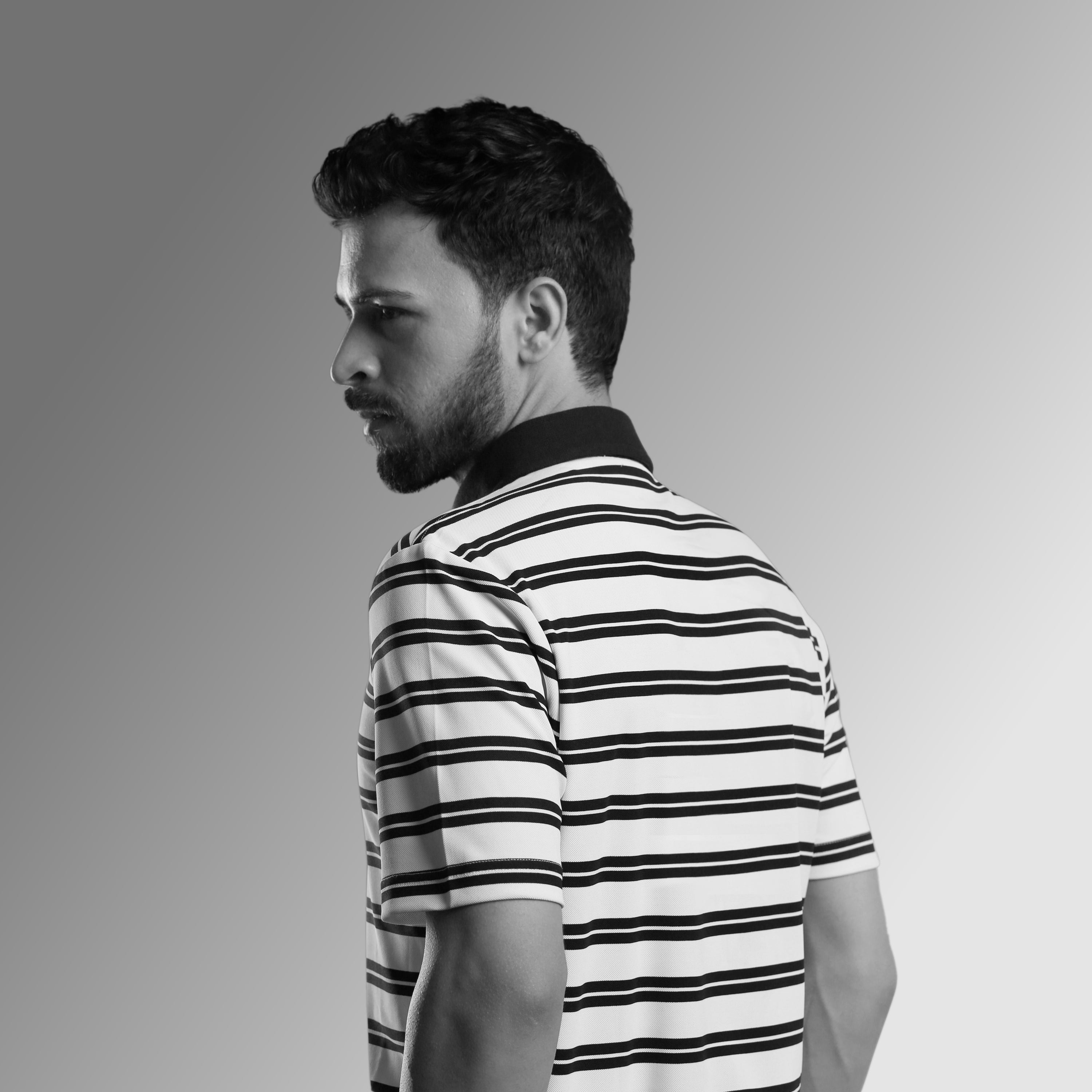 STRIPED GOLF SHIRT