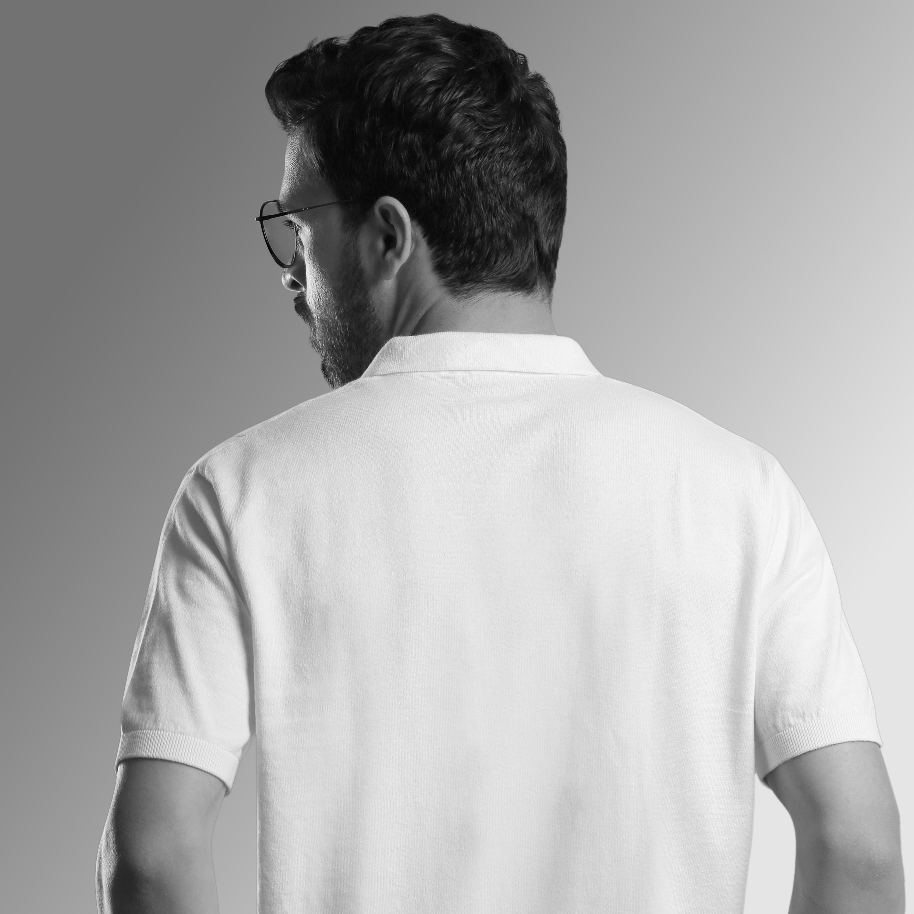 TEXTURED, RIBBED PINNACLE POLO