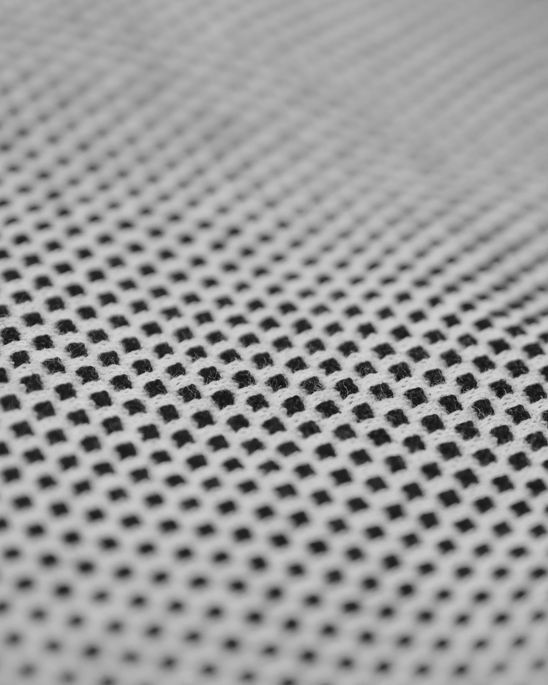 GEOMETRIC KNIT GOLF SHIRT