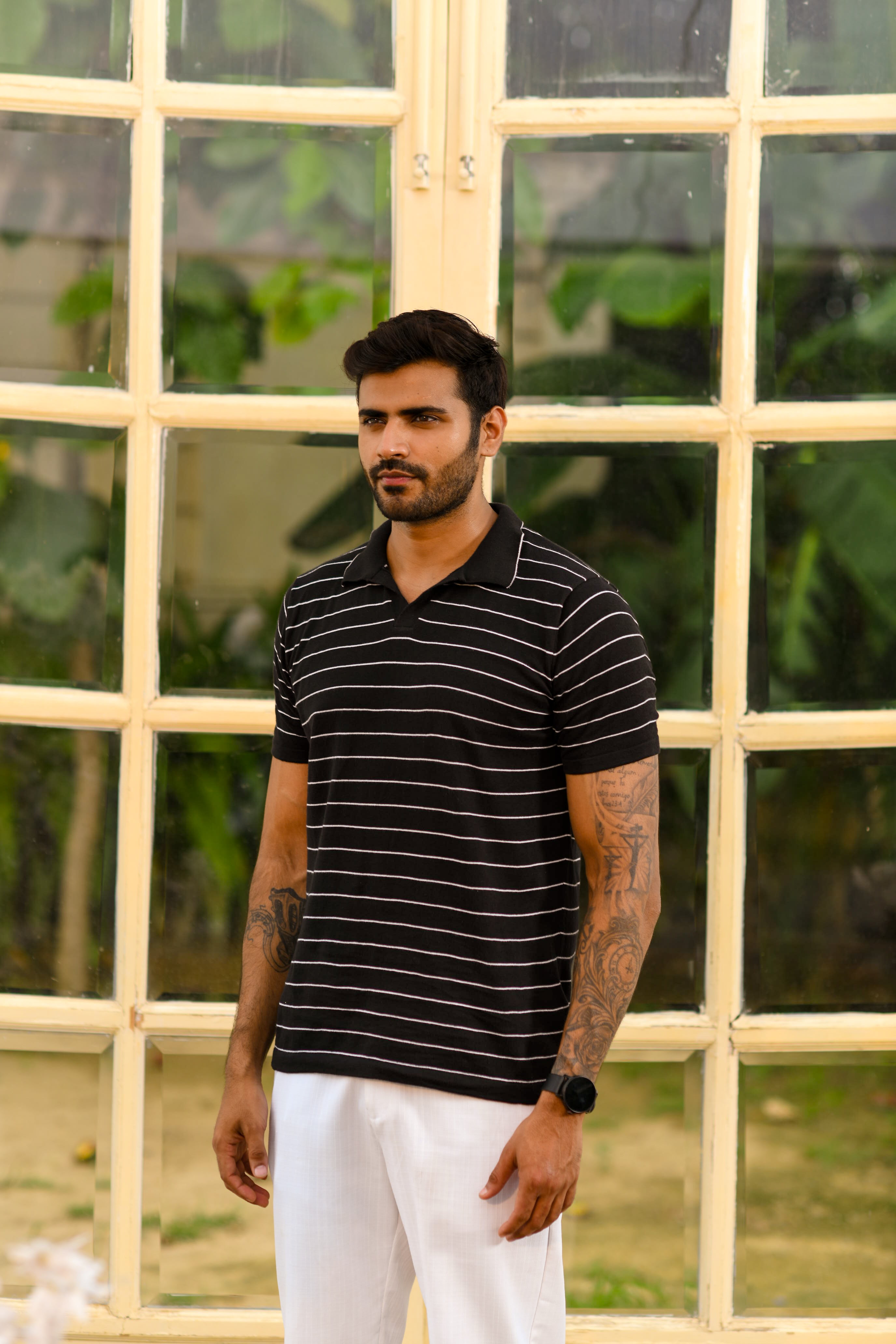 CLASSIC STRIPED PINNACLE POLO (Copy)