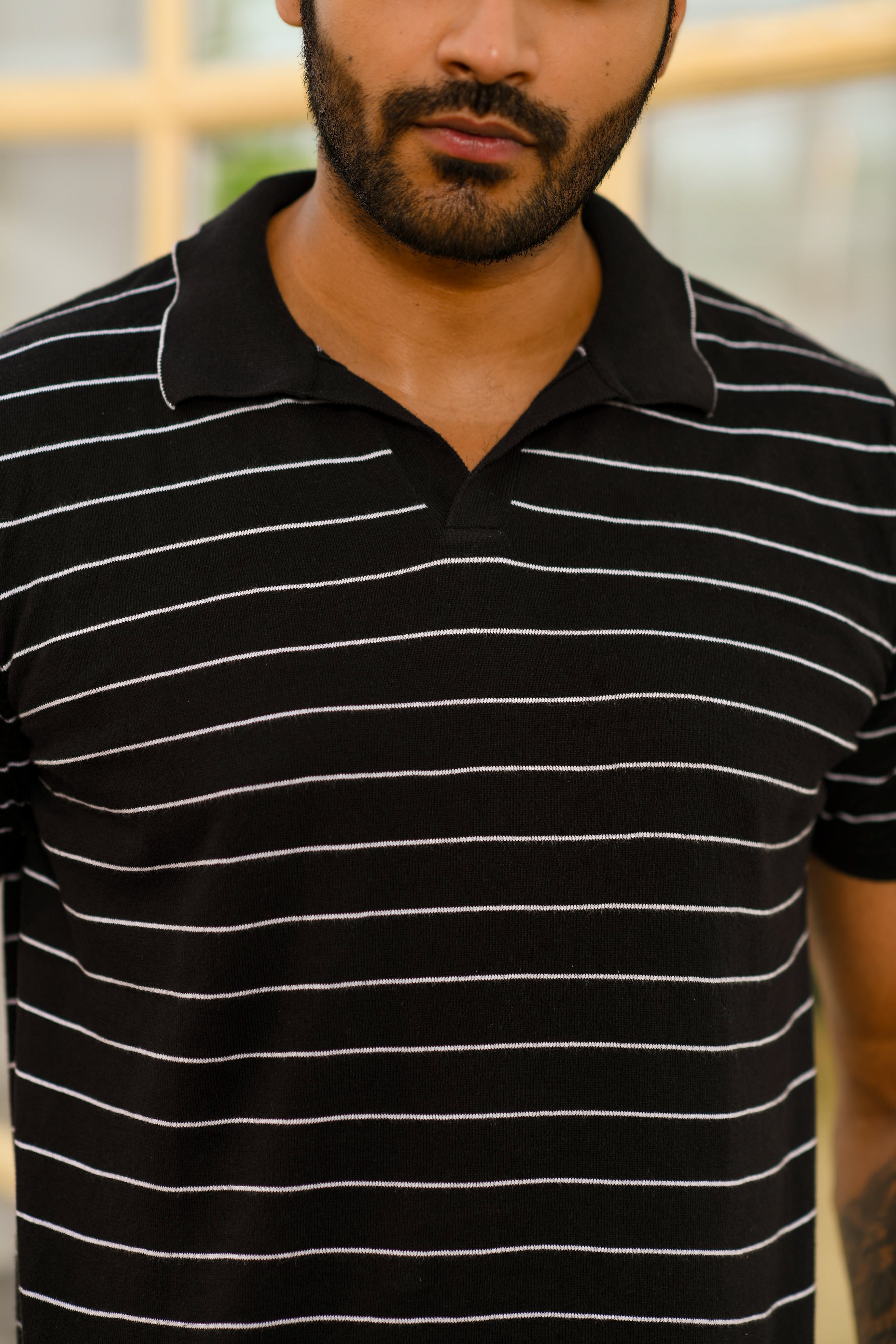 CLASSIC STRIPED PINNACLE POLO (Copy)