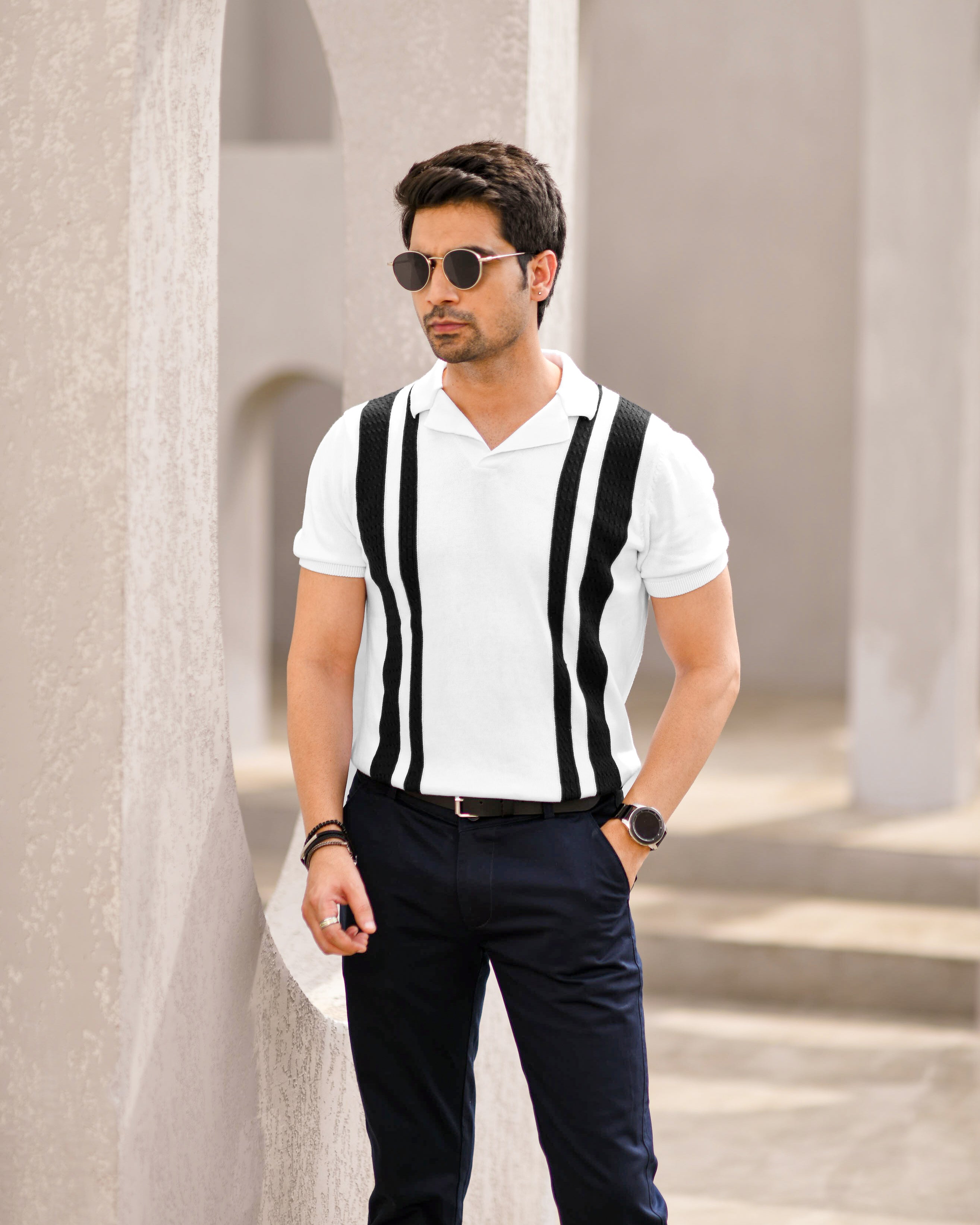 RETRO INSPIRED PINNACLE POLO