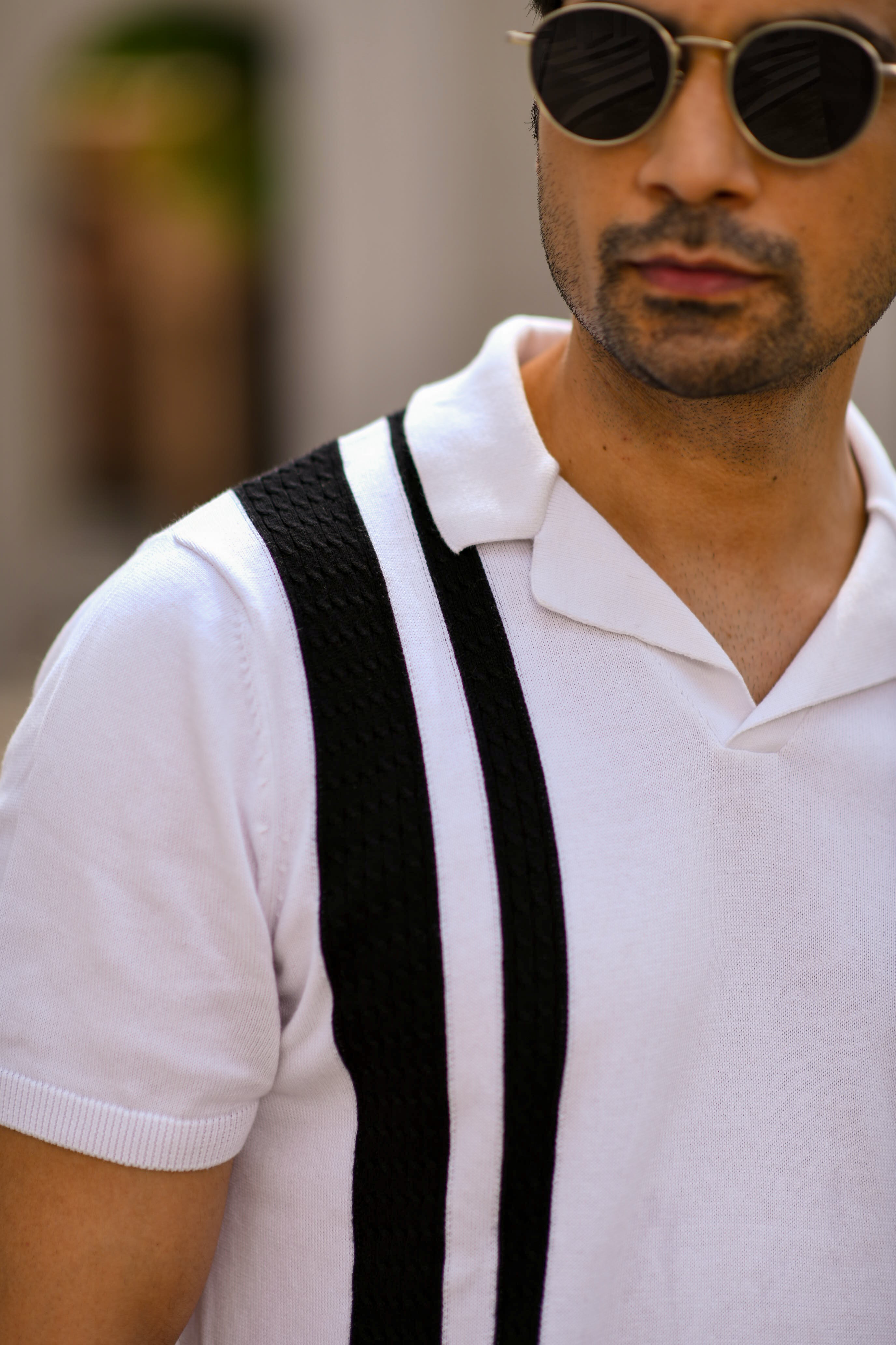 RETRO CONTRAST STRIPE PINNACLE POLO (Copy)