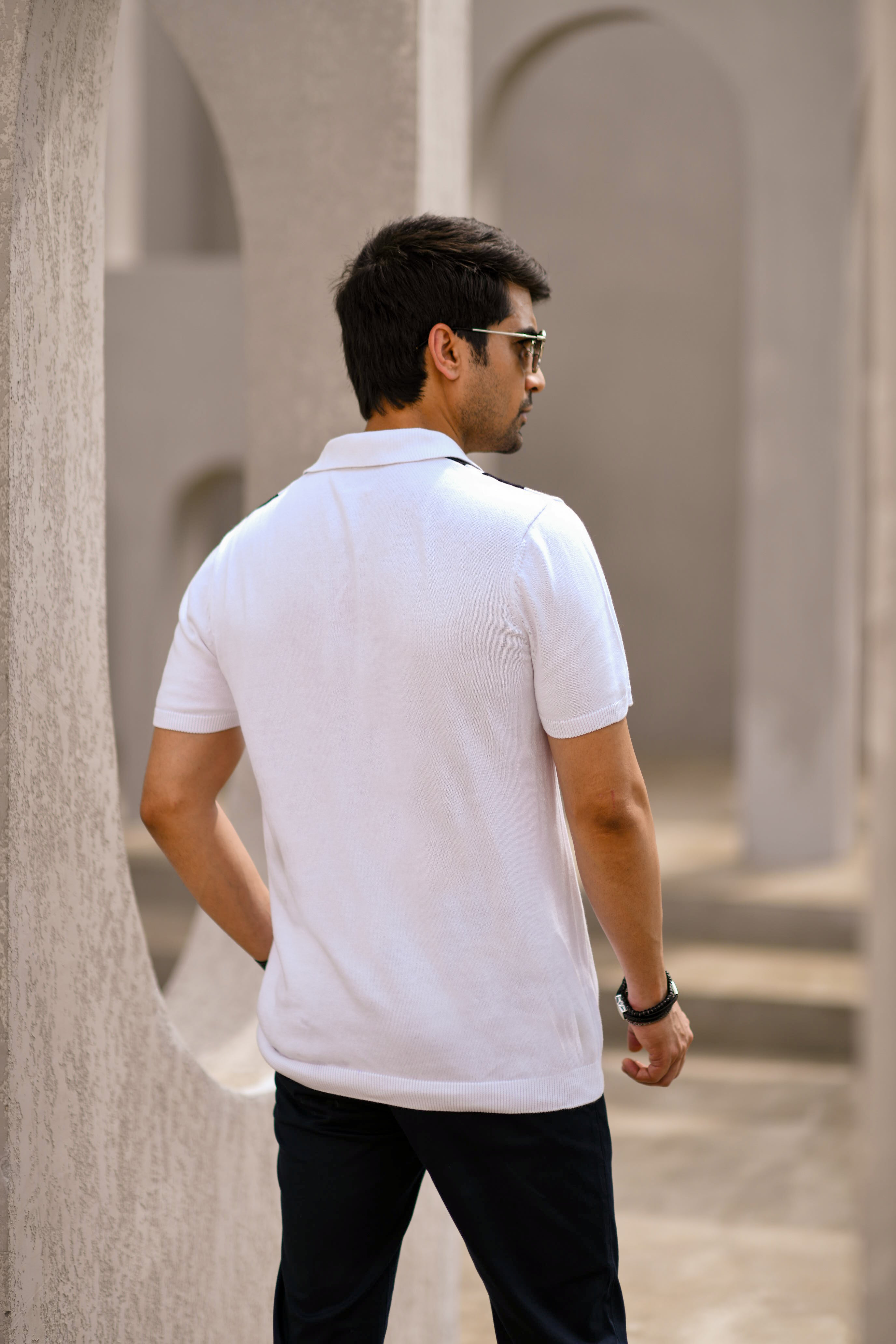 RETRO CONTRAST STRIPE PINNACLE POLO (Copy)