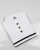 STRIPED NAUTICAL-INSPIRED GOLF SHIRT