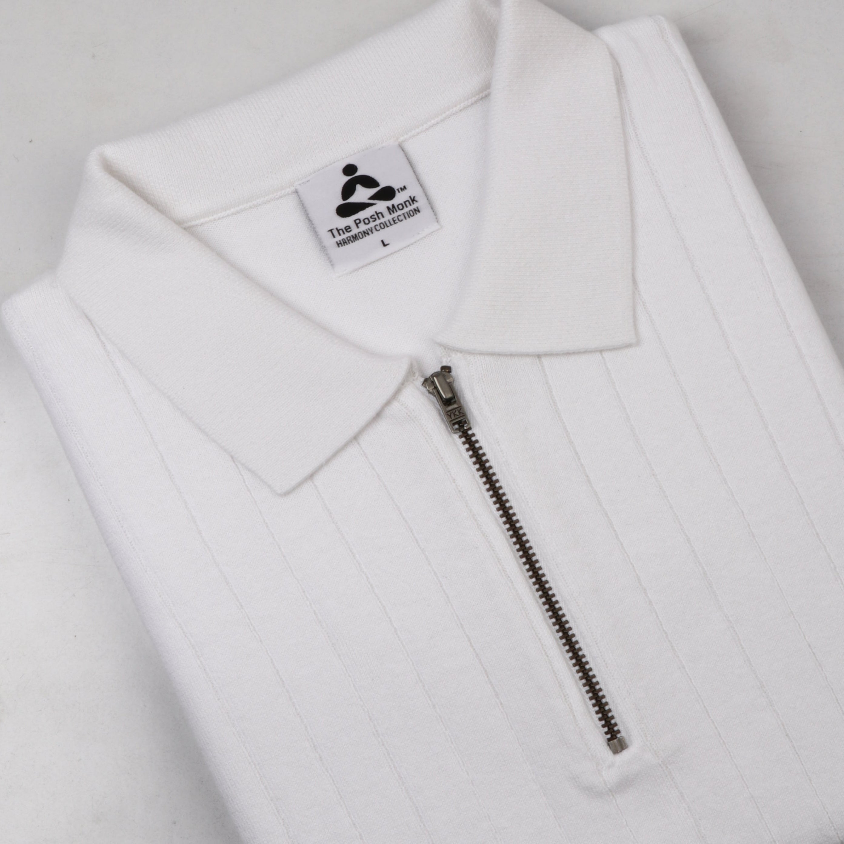 TEXTURED, RIBBED PINNACLE POLO