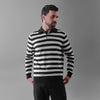 GRID LONG-SLEEVE POLO