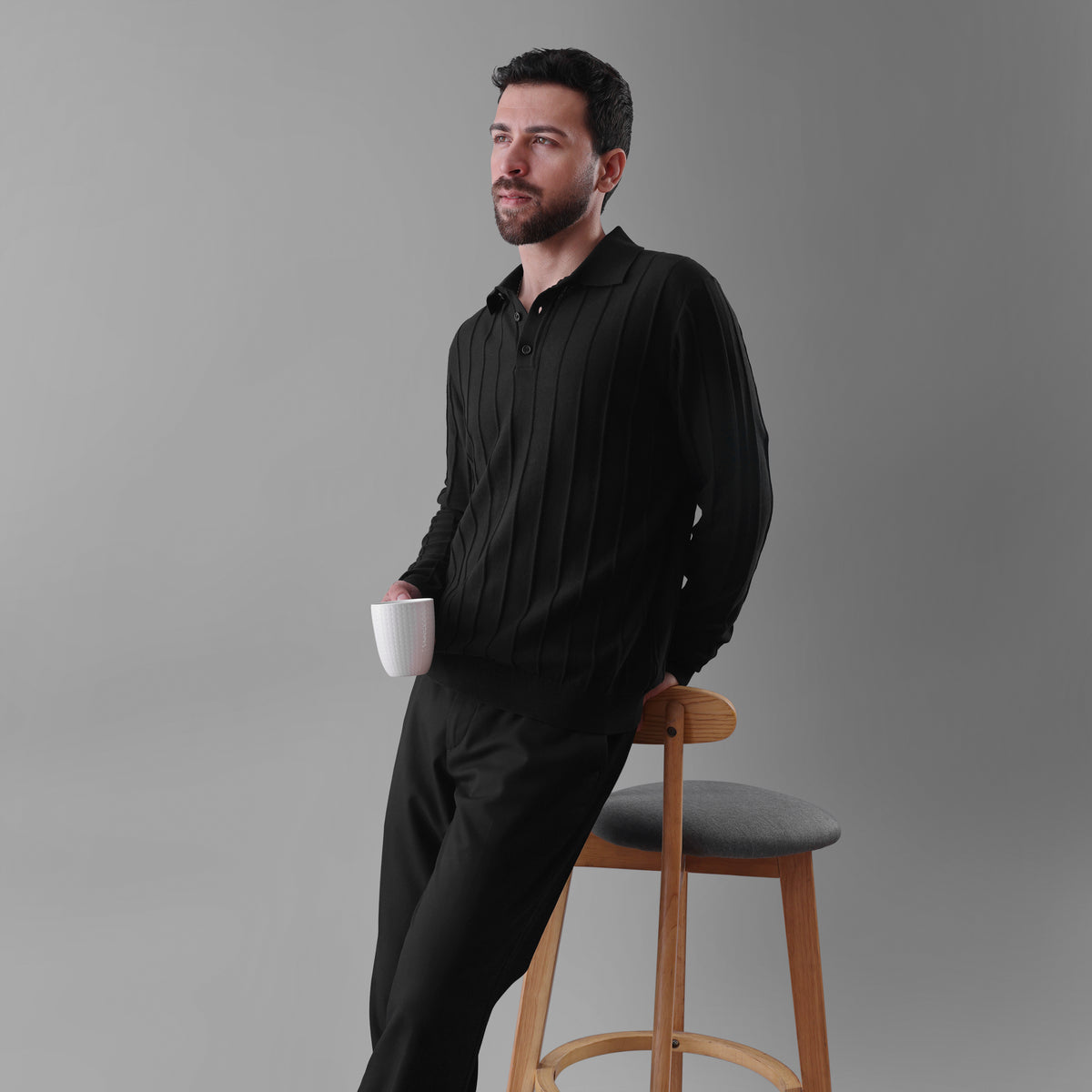 MONACO LONG-SLEEVE POLO