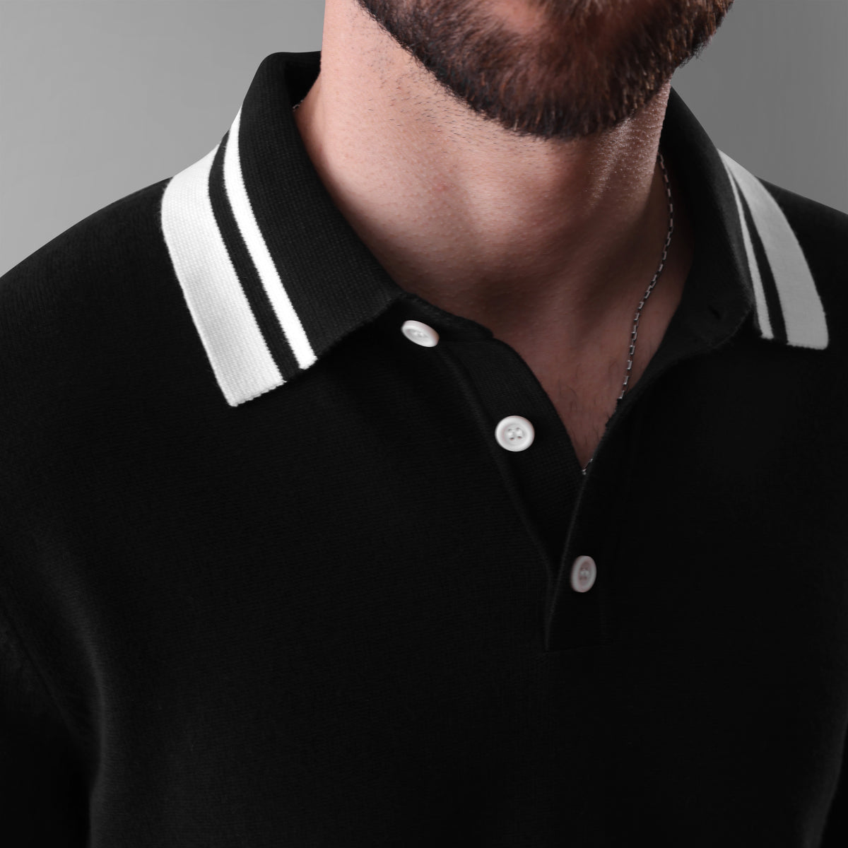 STRATA LONG-SLEEVE POLO