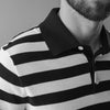 GRID LONG-SLEEVE POLO