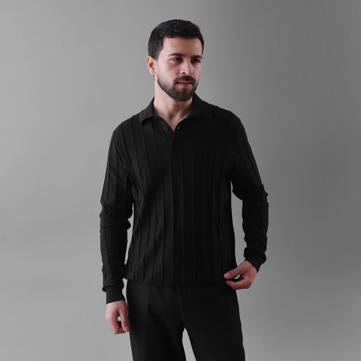 MONACO LONG-SLEEVE POLO