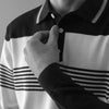 REGATTA LONG-SLEEVE POLO LONG-SLEEVE FLAT-KNIT SHIRT