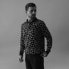 MAZE – GEOMETRY IN MOTION LONG-SLEEVE FLAT-KNIT SHIRT