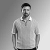 VERTICAL PIN STRIPE PINNACLE POLO