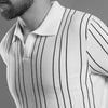 VERTICAL STRIPED PINNACLE POLO