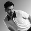 BUTTONED WHITE GOLF SHIRT