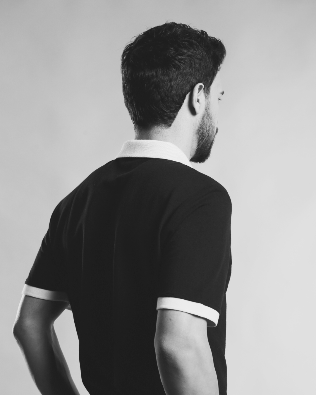 CLASSIC GOLF SHIRT WITH CONTRAST ZIPPER
