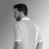 VERTICAL PIN STRIPE PINNACLE POLO