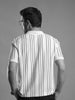 VERTICAL STRIPED GOLF SHIRT