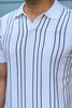 VERTICAL STRIPED PINNACLE POLO (Copy)