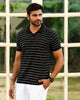 CLASSIC STRIPED PINNACLE POLO
