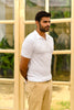 MINIMALIST, TEXTURED PINNACLE POLO