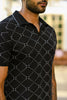 GEOMETRIC PATTERNED PINNACLE POLO (Copy)