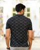 GEOMETRIC PATTERNED PINNACLE POLO