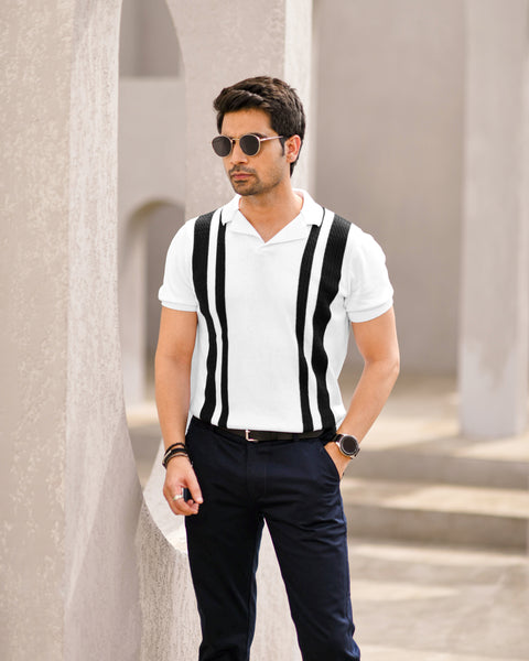RETRO INSPIRED PINNACLE POLO