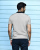 GEOMETRIC KNIT PINNACLE POLO