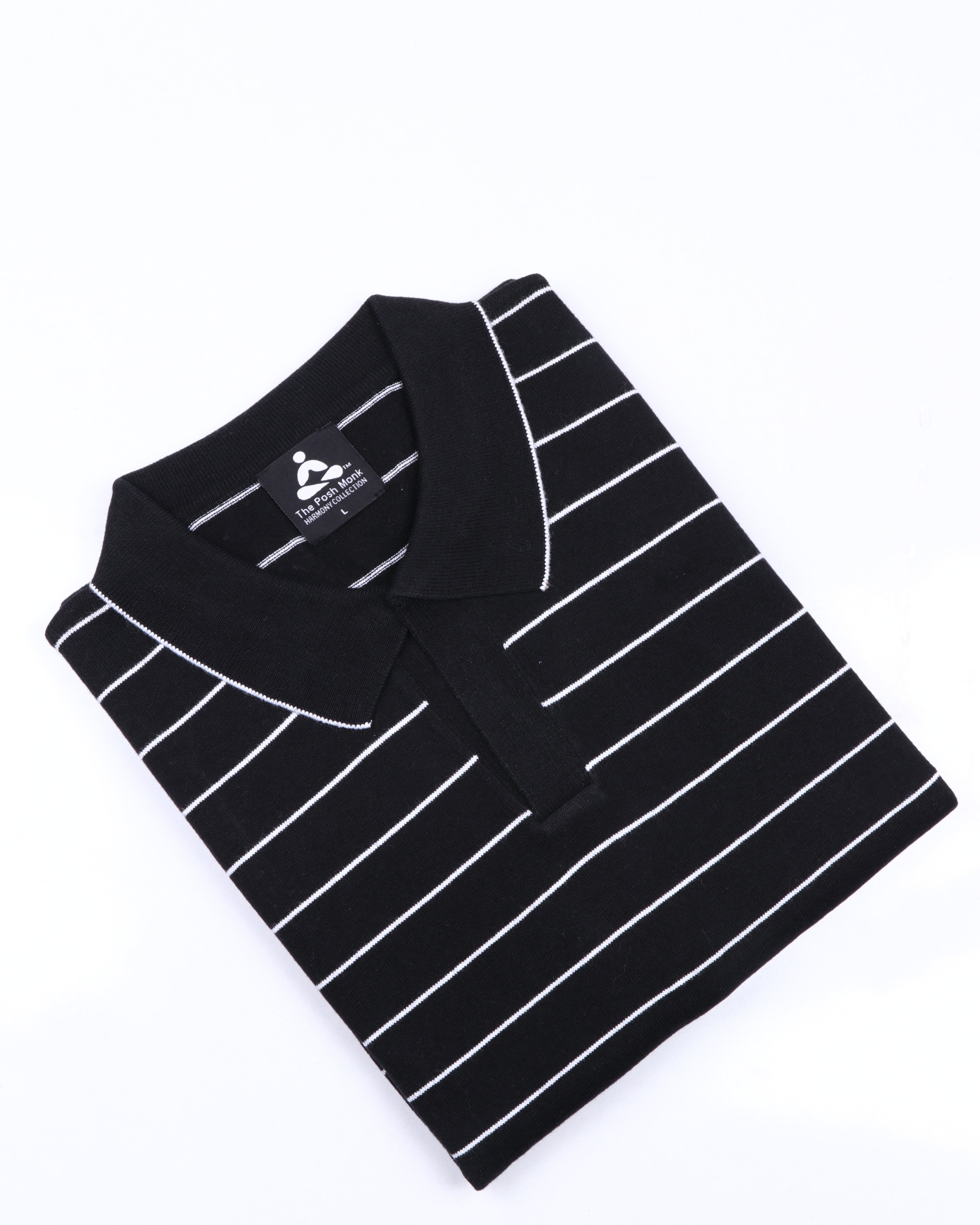 CLASSIC STRIPED PINNACLE POLO