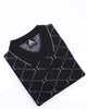 GEOMETRIC PATTERNED PINNACLE POLO
