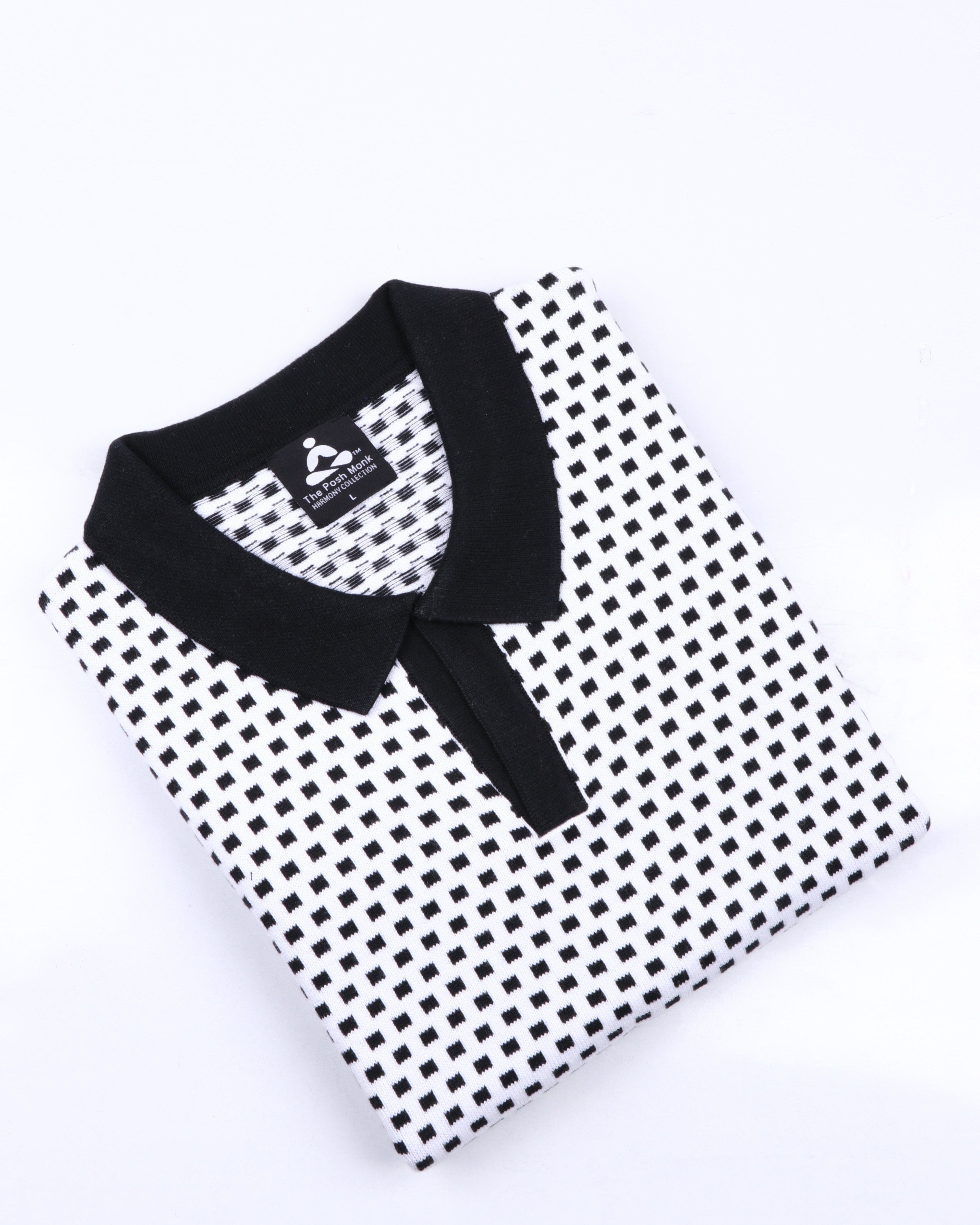 DOTTED PINNACLE POLO