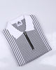 VERTICAL PIN STRIPE PINNACLE POLO
