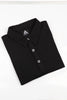 BLACK TEXTURED PINNACLE POLO