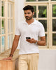 MINIMALIST, TEXTURED PINNACLE POLO