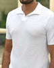 MINIMALIST, TEXTURED PINNACLE POLO