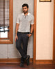 VERTICAL PIN STRIPE PINNACLE POLO