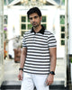 STRIPED PINNACLE POLO