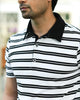 STRIPED PINNACLE POLO