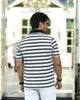 STRIPED PINNACLE POLO