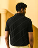 MINIMALIST PINNACLE POLO WITH SUBTLE STITCHED LINES