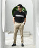 CLASSIC BLACK PINNACLE POLO WITH STRIPES